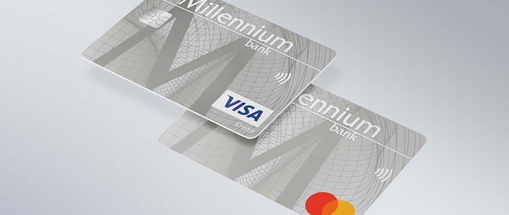 Jak złożyć wniosek o kartę kredytową Millennium Visa Mastercard